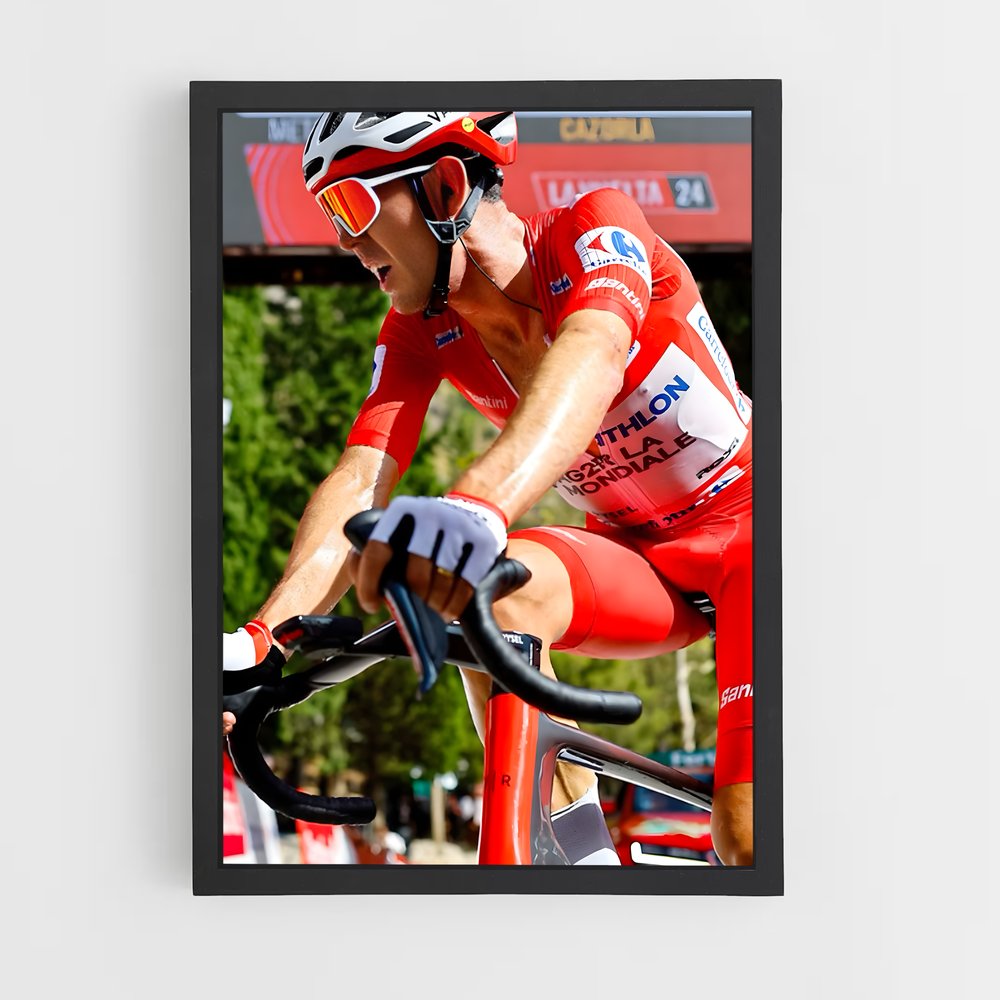 Poster Vuelta en Selle – affiche Cyclisme (vue 2)
